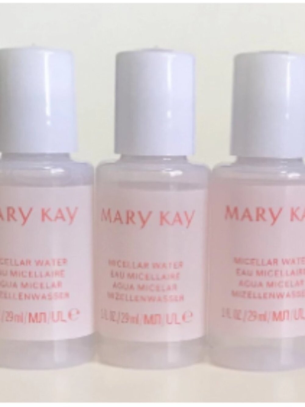 Mary Kay Micellar Water Deluxe Mini Travel Size 1 fl oz (Pack of 3)